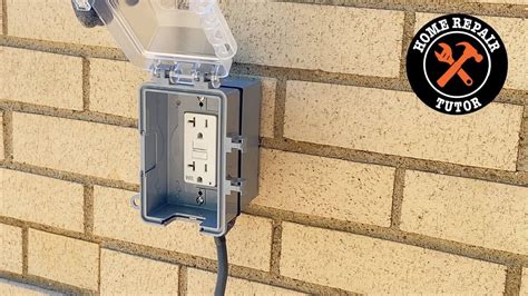 expandable electrical outlet box|outdoor gfci outlet box.